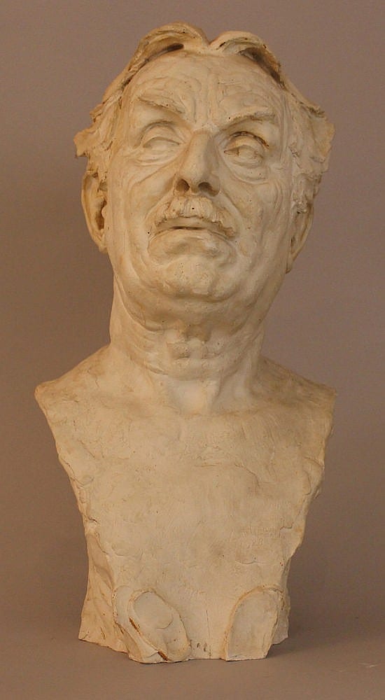 Gustinus Ambrosi comparable auction result: gustinus ambrosi 1893 1975 bust portrait of cuno peter amiet 1868 1961