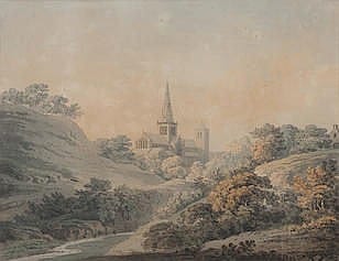 Hugh William Williams comparable auction result: hugh william williams british 1773 1829 glasgow cathedral