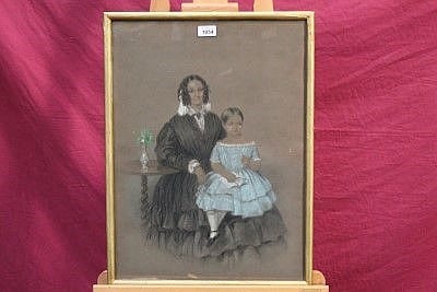 arthur miles fl 1851 1880 coloured chalk portrait mother and child signed and dated 1857 l · Reeman Dansie · 2016-02-17 Arthur Miles comparable auction result: arthur miles fl 1851 1880 coloured chalk portrait mother and child signed and dated 1857 l
