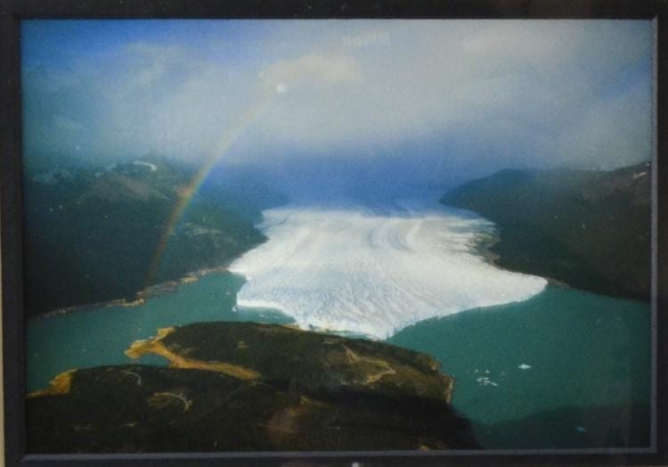Yann Arthus-Bertrand comparable auction result: yann arthus bertrand earth from the air perito moreno glacier santa cruz argentina photograph 11 5cm x 15 5cm