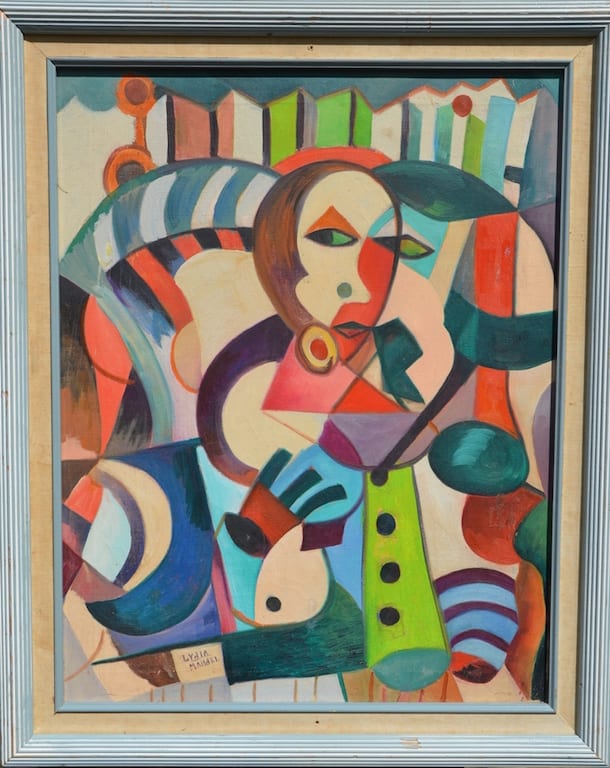 Lydia Mandel comparable auction result: lydia mandel 1900 russian french