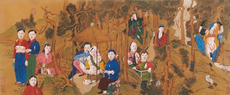 Dong Wei comparable auction result: wei dong the old tea house