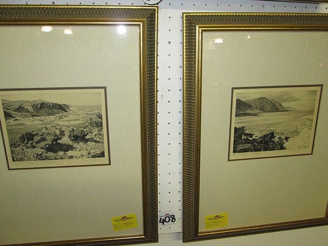 pair of andre naude signed etchings · Dales Bros Auctioneers · 2016-03-03 Andre Naude comparable auction result: pair of andre naude signed etchings