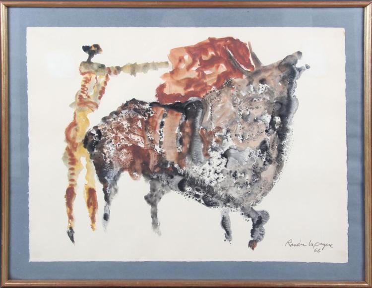 Ramón Lapayese del Rio comparable auction result: ram n lapayese 1928 1994 tyref gterscene