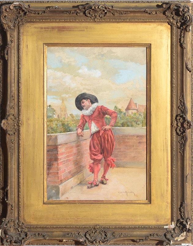 Charles Meissonier comparable auction result: jean charles meissonier 1848 1917 la terrace