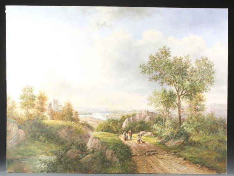 Eleonore Guinther comparable auction result: eleonore guinther landscape o c