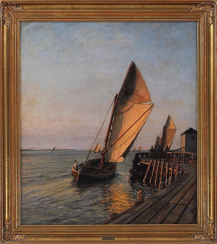 Christian Molsted comparable auction result: christian molsted danish 1862 1930