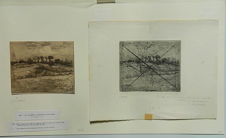 Gustave Leheutre comparable auction result: gustave leheutre 2 etchings