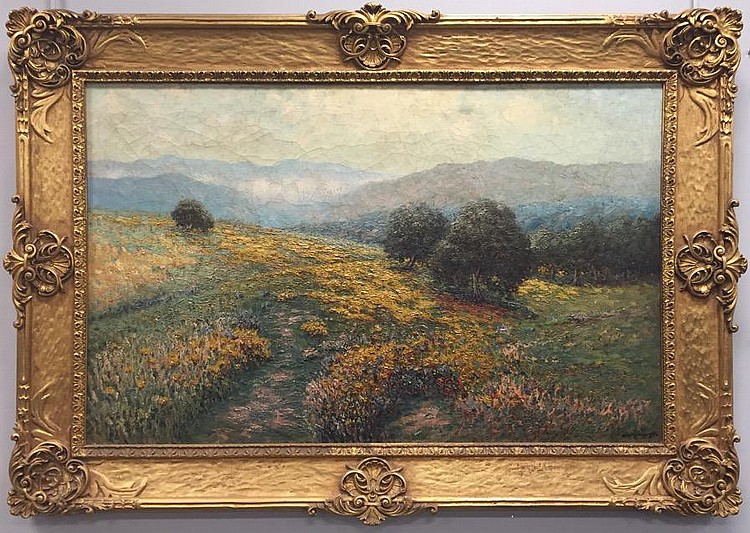 Dey De Ribcowsky comparable auction result: dey de ribcowsky 1880 1936 california argentina poppy fields
