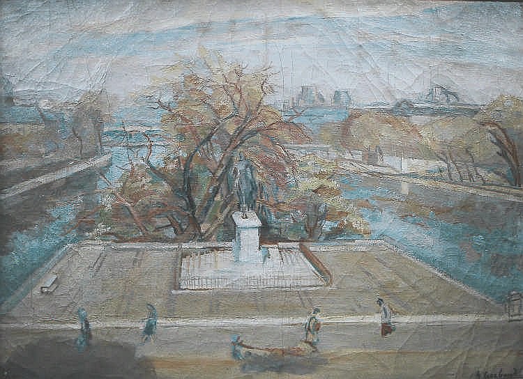 Abel (1888) Gerbaud comparable auction result: abel gerbaud 1888 1954 paris l ile de la cit