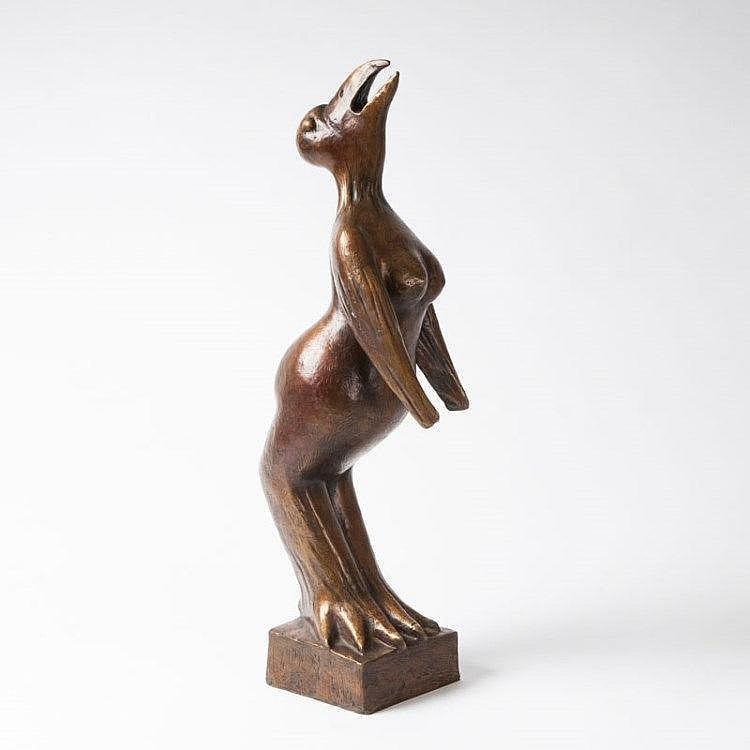 Günter (1927) Grass comparable auction result: a bronze sculpture songstress iii
