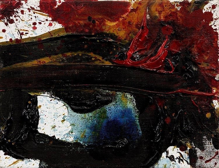 Kazuo Shiraga, Untitled comparable sale