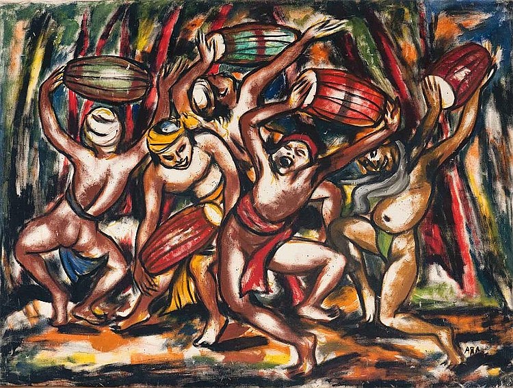 Krishnaji Howlaji Ara Drummers comparable sale