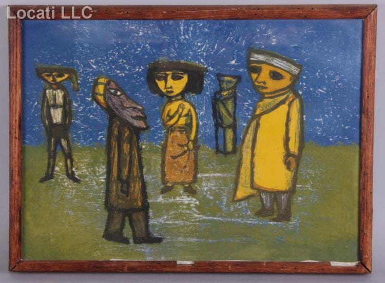 jerome kaplan american 1920 lithograph · Locati LLC · 2016-04-18 Jerome Kaplan comparable auction result: jerome kaplan american 1920 lithograph