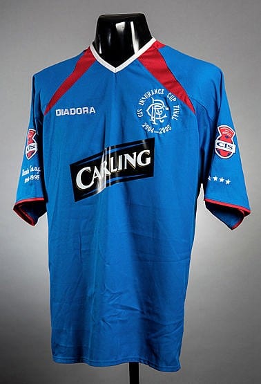 michael ball a signed blue rangers no 8 2005 scot · Graham Budd Auctions · 2016-04-25 Beatrice Cenci comparable auction result: michael ball a signed blue rangers no 8 2005 scot