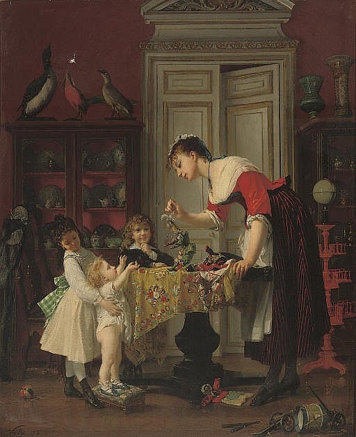 the puppet show · Christie's · 2008-01-24 Anatole Vély comparable auction result: the puppet show