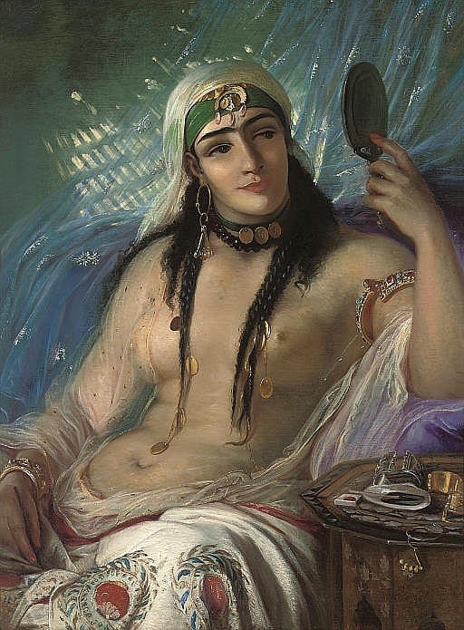 Elisabeth Jerichau-Baumann comparable auction result: odalisque