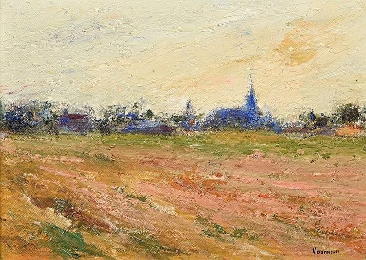 Maurice Vaumousse comparable auction result: maurice vaumousse 1876 1961 vue de village h