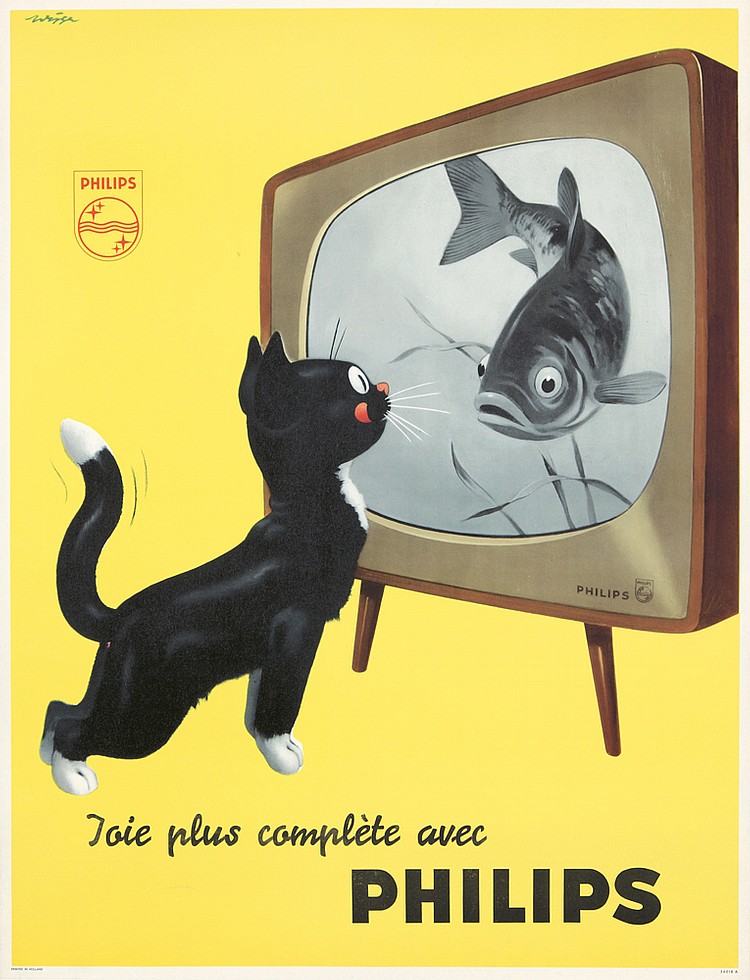 Jan Wijga comparable auction result: philips ca 1951