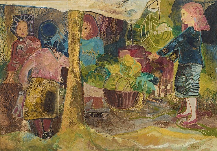 María Antonia Dans comparable auction result: mar a antonia dans oza dos r os la coru a 1922 madrid 1988 women at market