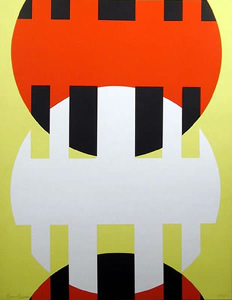 Cyril Lixenberg comparable auction result: cyril lixenberg untitled 2 silkscreen