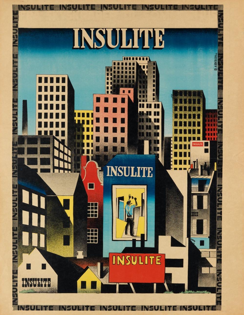 ib andersen 1907 1969 insulite 1931 42x33 inches 106x83 cm · Swann Auction Galleries · 2016-05-10 Ib (1907) Andersen comparable auction result: ib andersen 1907 1969 insulite 1931 42x33 inches 106x83 cm