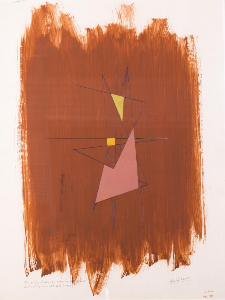 ra l lozza argentine 1911 2008 s rie la linea en funcion del plano etructura obra n 235 1950 · Fine Art Auctions Miami · 2016-04-30 Raúl Lozza comparable auction result: ra l lozza argentine 1911 2008 s rie la linea en funcion del plano etructura obra n 235 1950