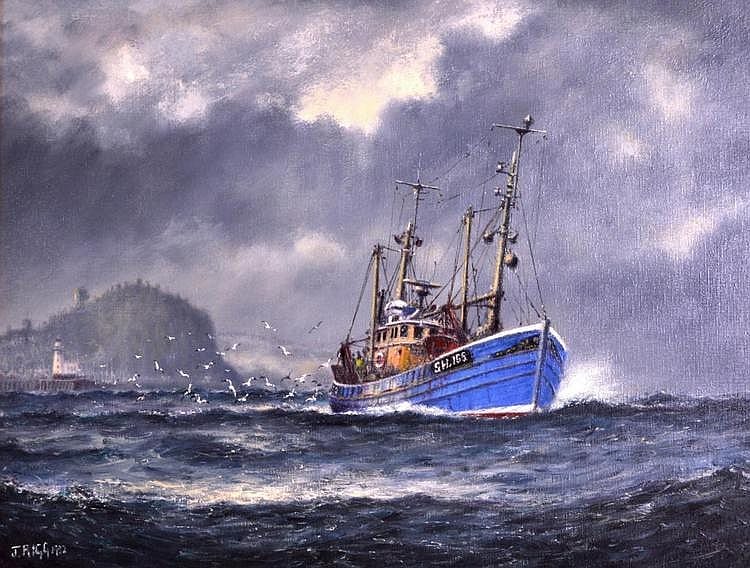 Jack Rigg comparable auction result: jack rigg 20th century british oil on canvas