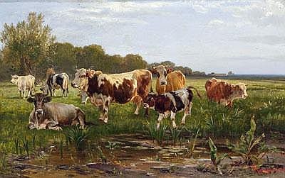 gustav ranzoni unter nalb 1826 1900 vienna cows · Dorotheum · 2007-10-29 Gustav Ranzoni comparable auction result: gustav ranzoni unter nalb 1826 1900 vienna cows