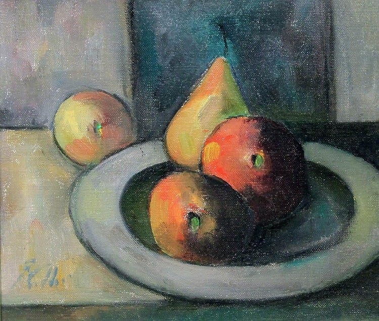 peter collis fruit on a pewter plate · Gormleys Art Auctions · 2016-05-10 Peter Collis comparable auction result: peter collis fruit on a pewter plate