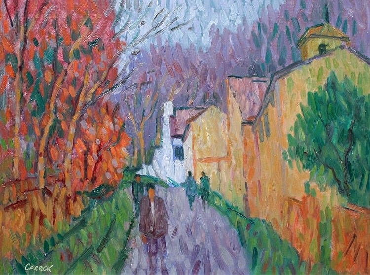 Desmond Carrick comparable auction result: desmond carrick killakee road in winter