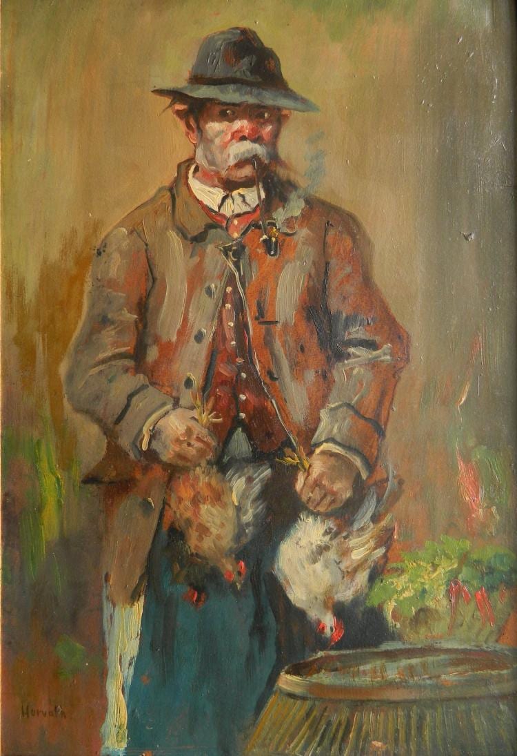 Andor G. Horvath comparable auction result: andor g horvath oil