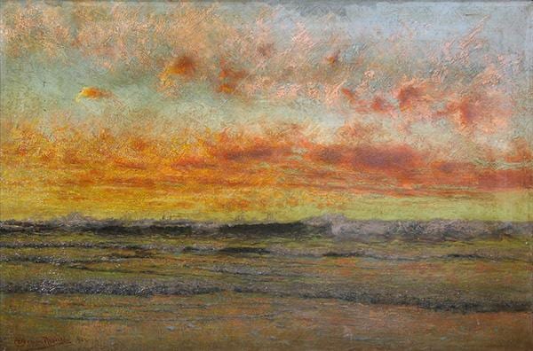 Charles Dorman Robinson comparable auction result: charles dorman robinson painting