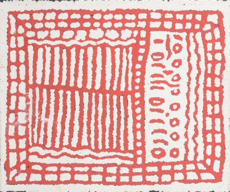 Narrabri Nakamarra comparable auction result: narrabri nakamarra 1950 2010 untitled 2002 acrylic on canvas