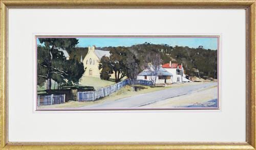 David Spencer Couper comparable auction result: david spencer couper 1956 little hartley 23 x 60cm