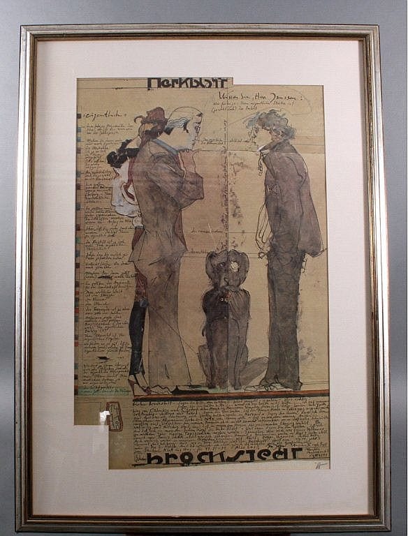 horst jansen 1929 1995 · Badisches Auktionshaus · 2016-06-08 Horst Jansen comparable auction result: horst jansen 1929 1995
