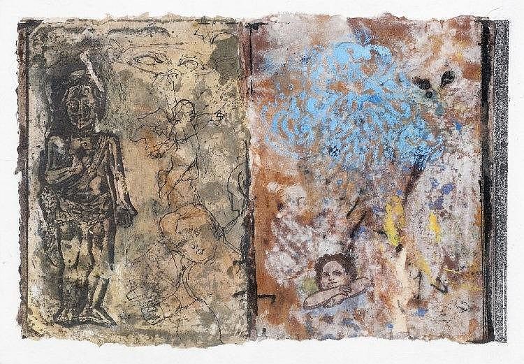 Victoria Crowe comparable auction result: victoria crowe british b 1945 near palazzo dario