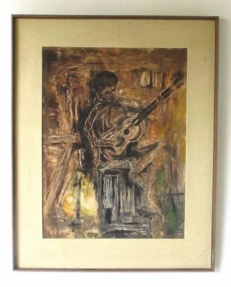 Germaine Nordmann comparable auction result: germaine nordmann 1902 1997 encaustic