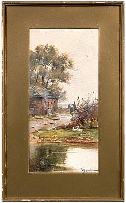 James MacMaster comparable auction result: james macmaster watercolor scottish 1856 1913