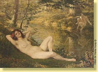 Auguste Levêque comparable auction result: auguste lev que 1864 1921 ecole belge huile sur