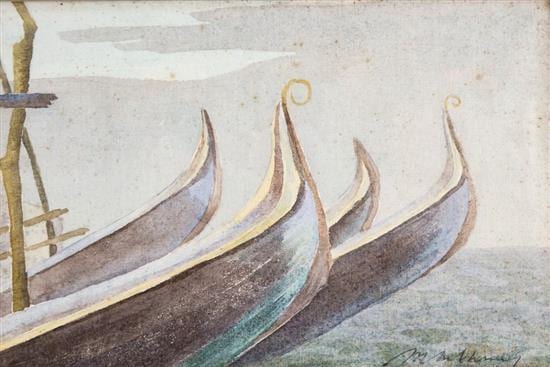 Malcolm Arbuthnot comparable auction result: malcolm arbuthnot british 1877 1967 venice 35 watercolour on linen signed lower right titled to mount verso