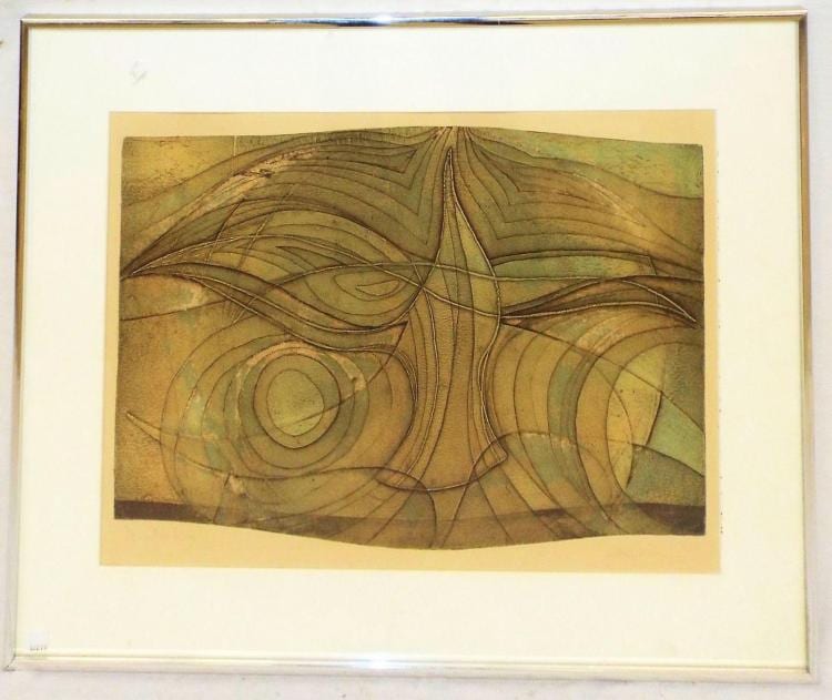Jeremy GENTILLI comparable auction result: pencil signed jeremy gentilli lithograph