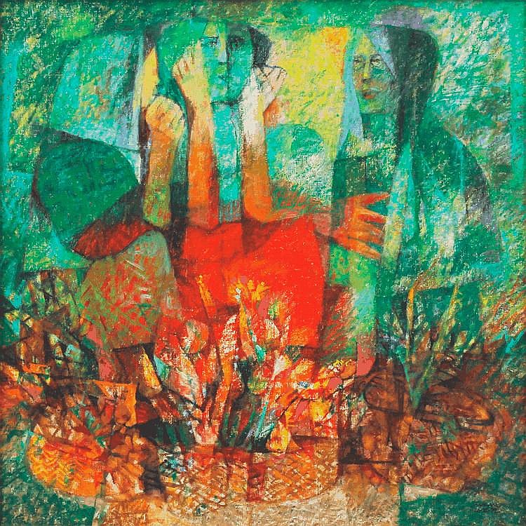 Mauro Malang Santos (b.1928), Tres Marias comparable sale
