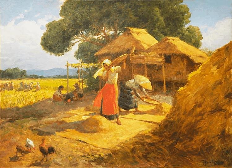 Fernando Amorsolo (1892-1972), Winnowing Rice comparable sale