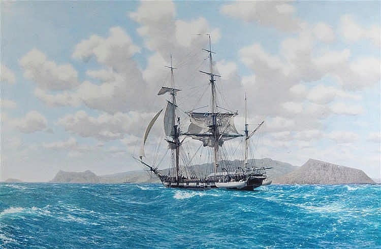 john chancellor 1925 1984 hms beagle in the gal · Bishop & Miller Auctioneers · 2016-06-04 John Russell Chancellor comparable auction result: john chancellor 1925 1984 hms beagle in the gal