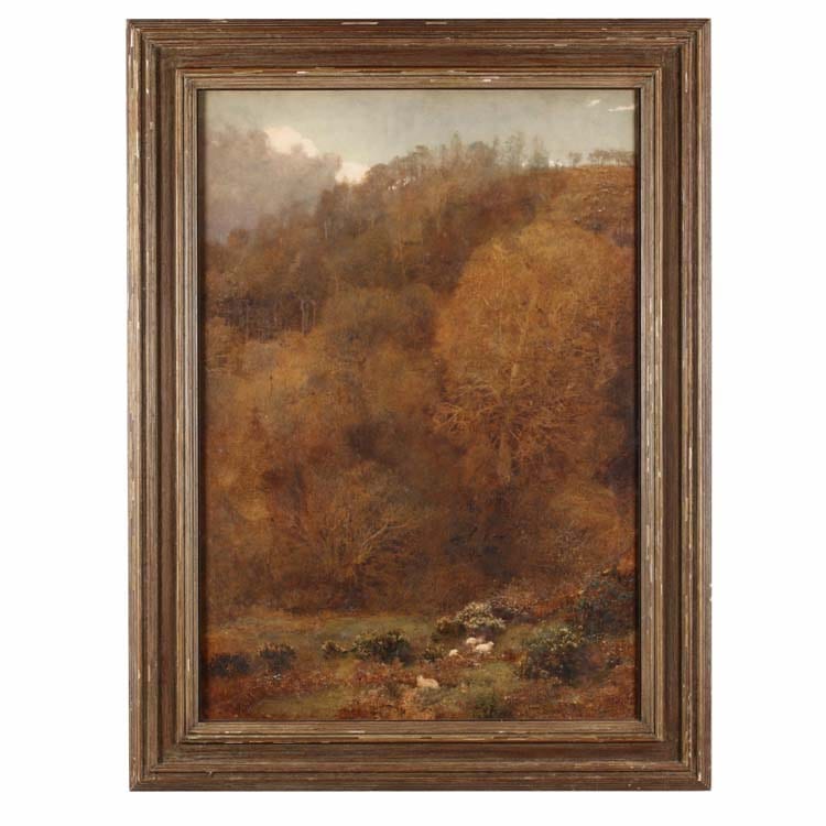 John William North comparable auction result: john william north english 1842 1924 combe paradise quantock hills somersetshire