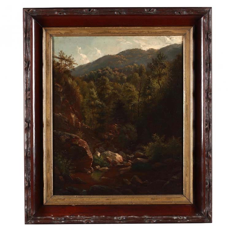gottlieb daniel paul weber 1823 1916 mountain landscape · Leland Little Auctions · 2016-06-17 Paul (1823) Weber comparable auction result: gottlieb daniel paul weber 1823 1916 mountain landscape