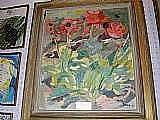 Gunnar Jonn comparable auction result: gunnar jonn olja vallmo 1941 54x64