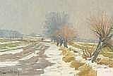 Karl Lundborg comparable auction result: karl lundborg olja landskap med piltr 24x36