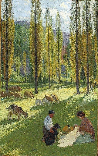 Henri (1860) Martin comparable auction result: la couture
